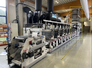 Flexo and label printing machine
